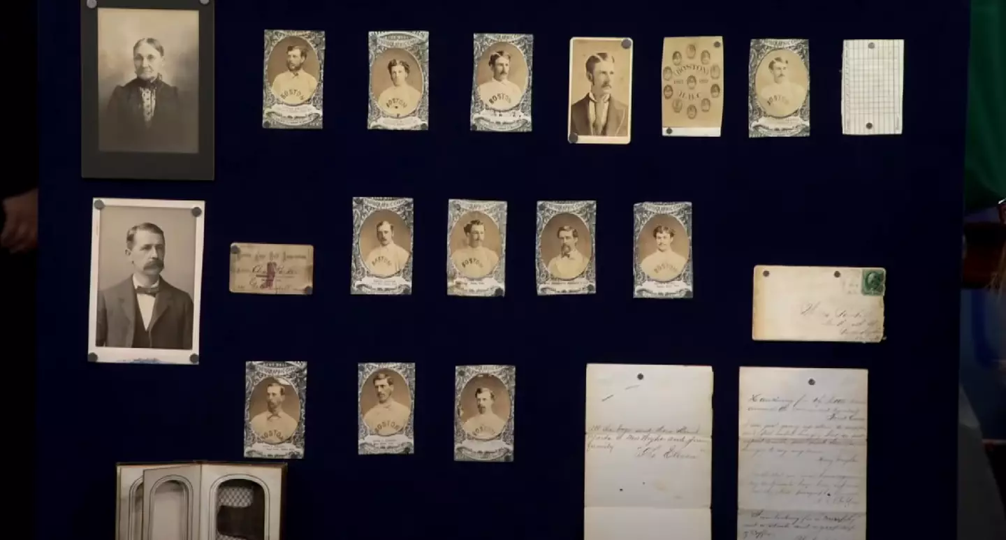 The collection dated back to the 1870s (YouTube/PBS)
