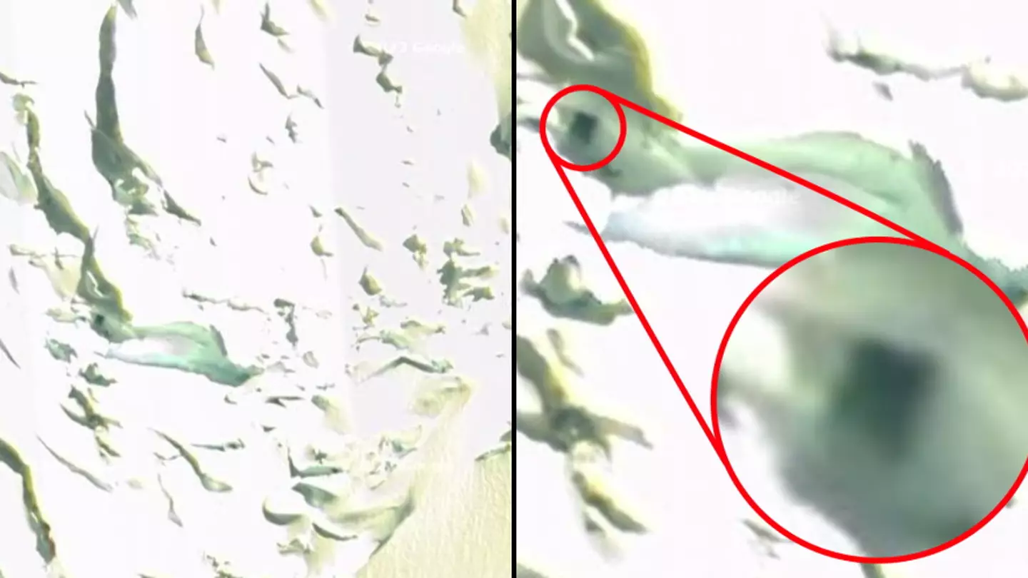 Antarctic ‘secret door’ spotted on Google Maps sparks bizarre Hitler conspiracy theories