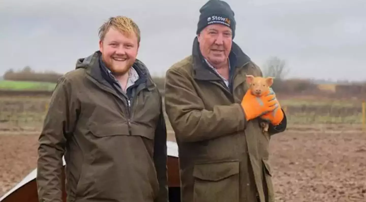 The presenter is outspoken on topics relating to farming (Prime Video)
