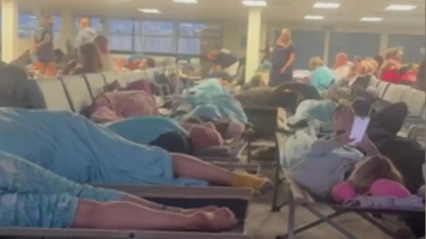 'Smoking couple' on TUI plane turn airport into 'warzone' as Brits stranded for 17 hours and flight abandoned
