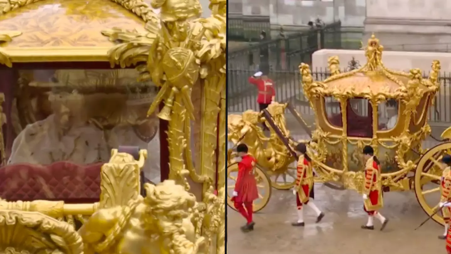 Royal fans stunned by Golden State Coach that cost £7k when it was built