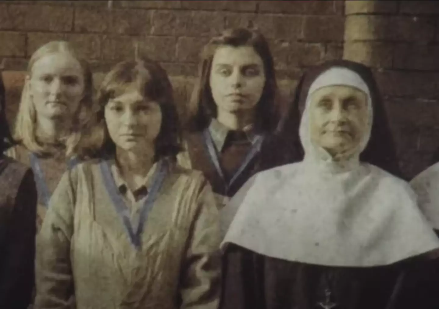 The laundries were run by Catholic nuns.