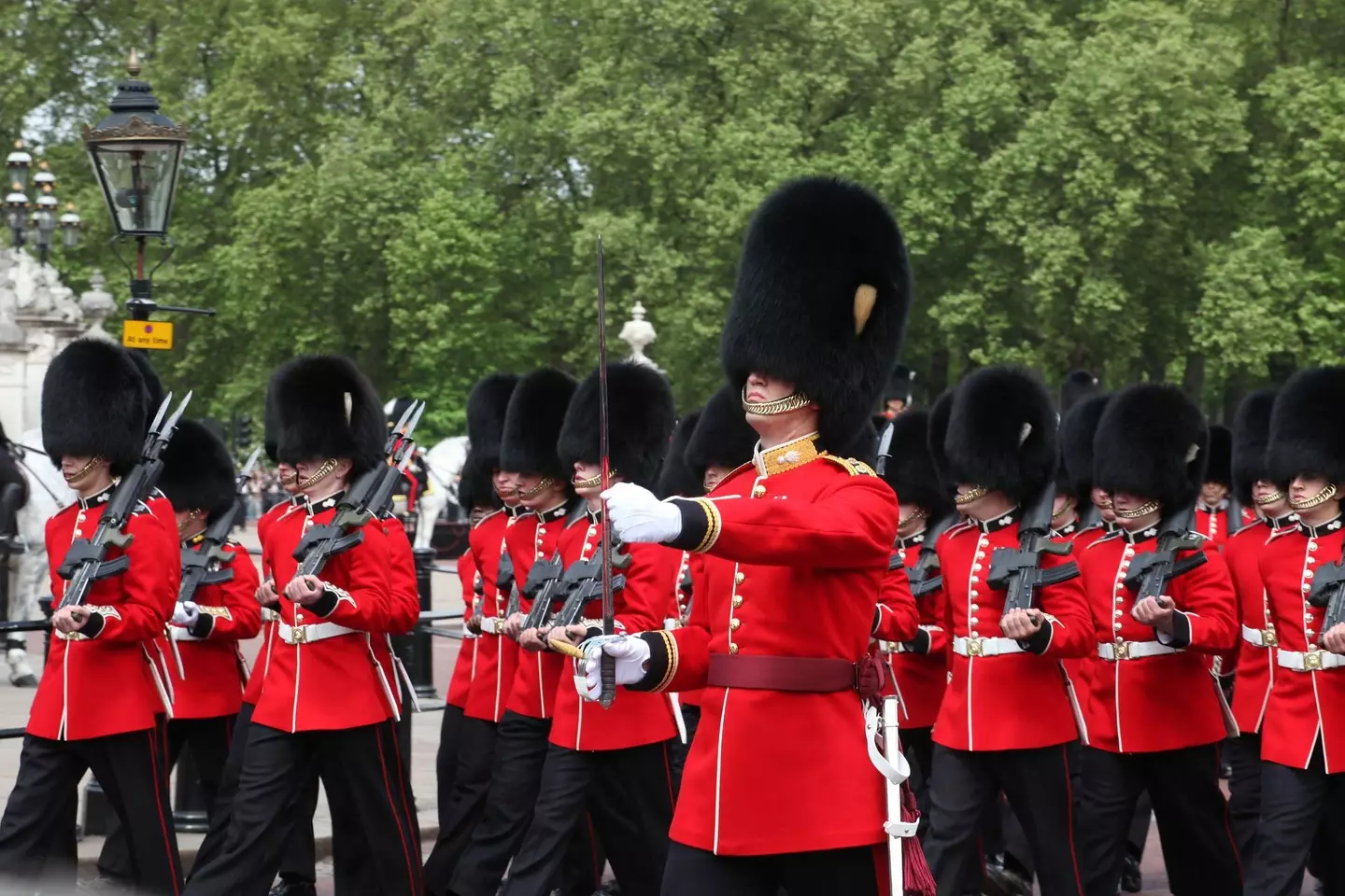 The Trooping the Colour takes place on Thursday.