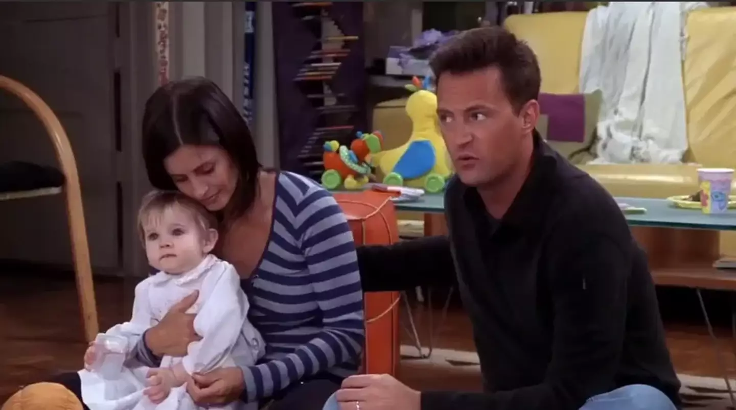 Matthew Perry (right) passed away last year.