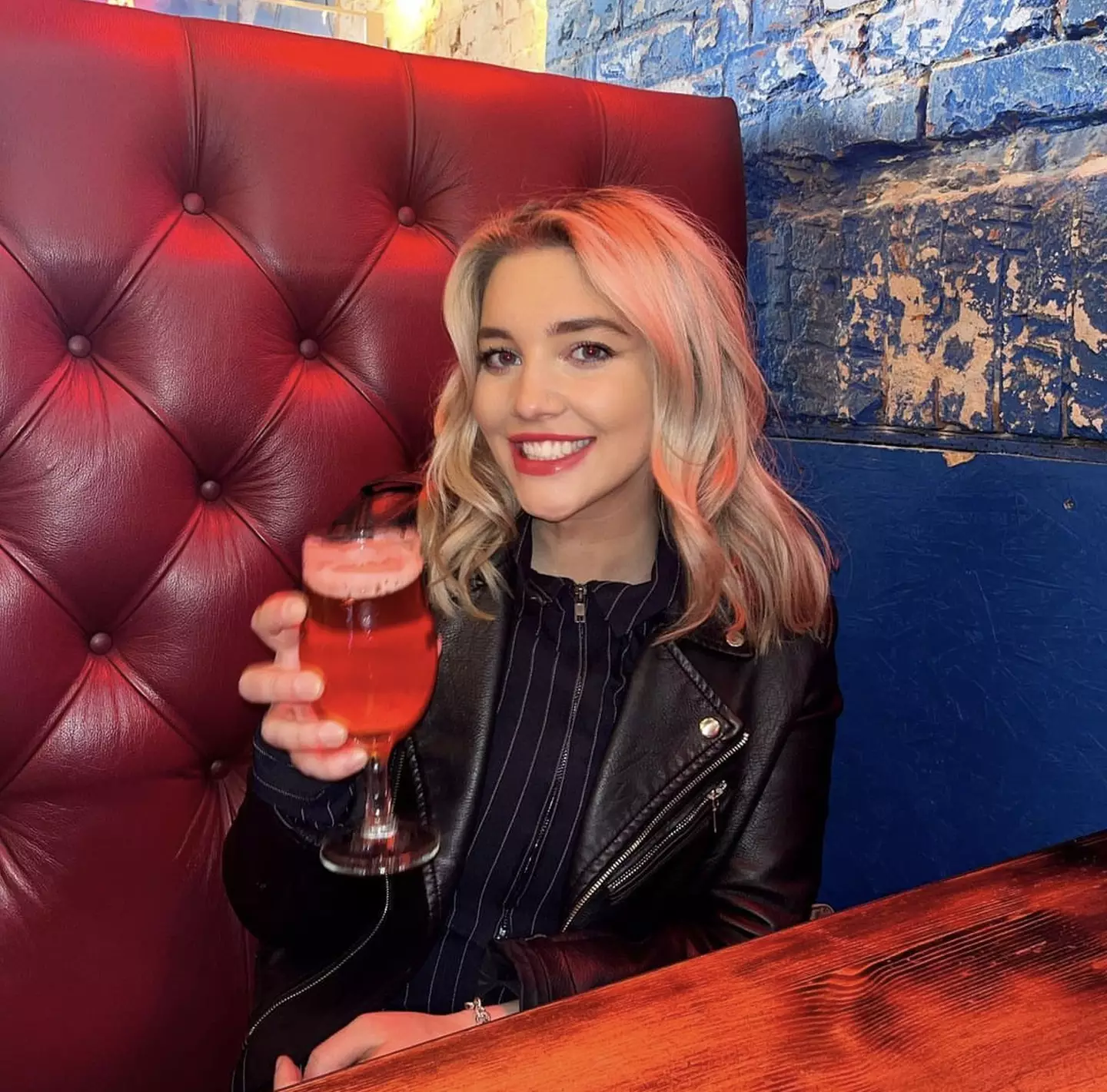 Izzy says she began to suffer from terrible headaches after a drink.