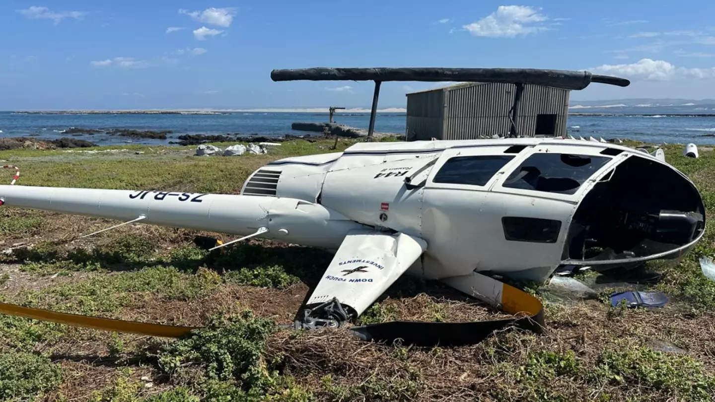 Helicopter crashes in bizarre circumstances after unsecured penguin led pilot to lose control of aircraft