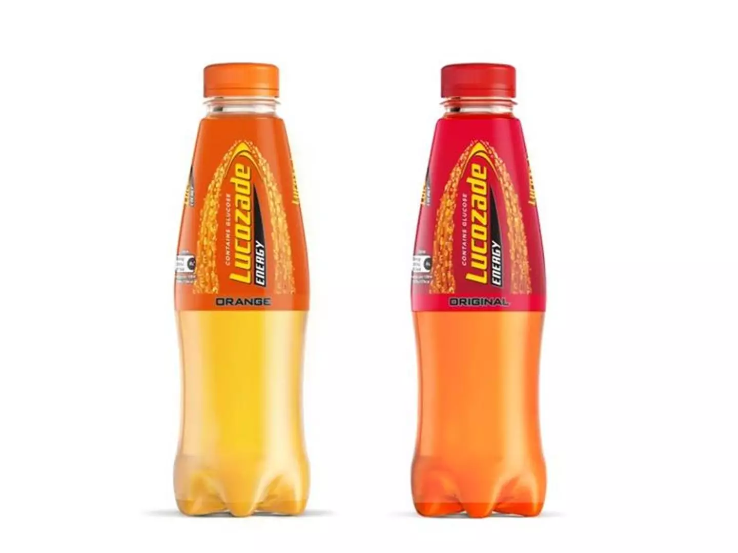 Lucozade has been given a new look.