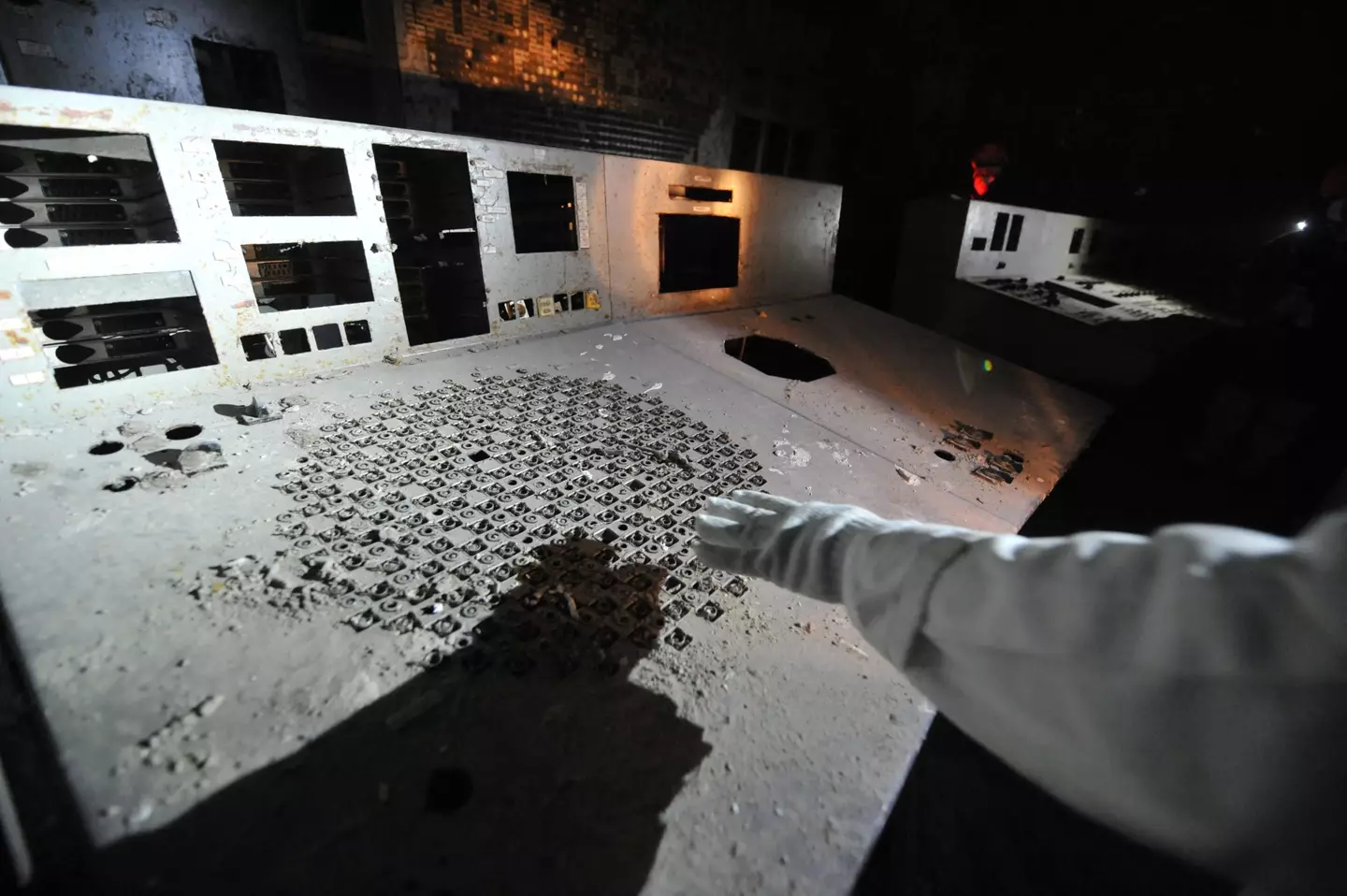 Before Russia's invasion people could take tours of Chernobyl (SERGEI SUPINSKY/AFP via Getty Images)