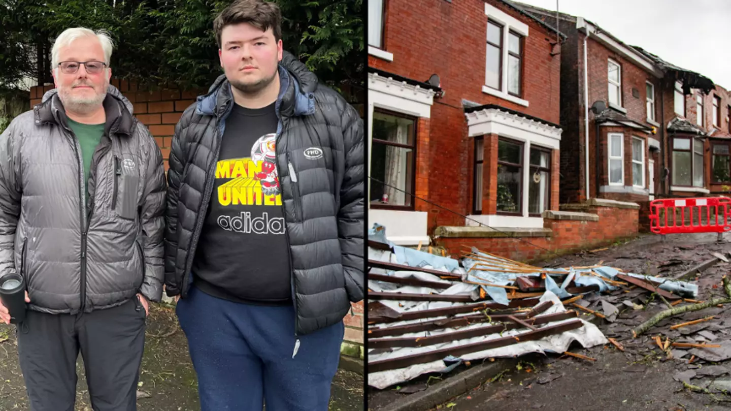 Bloke says ‘pint saved his life’ after tornado ripped through his home