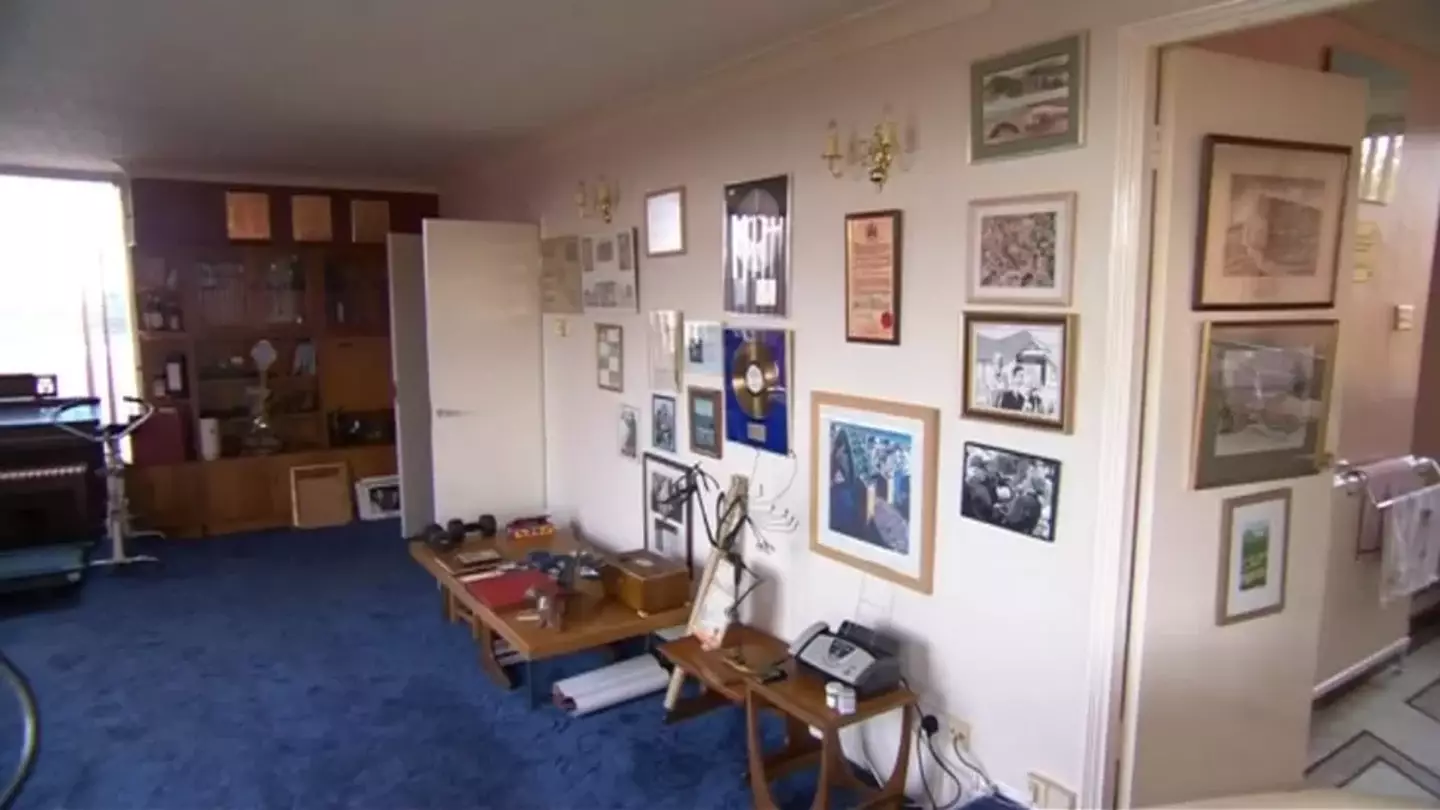 Savile's flat was in 'terrible condition' when it was bought.
