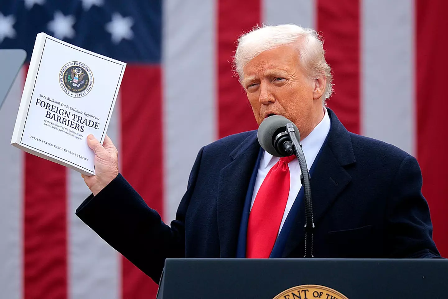 Canada and Mexico aren't on the list, but Trump has already imposed tariffs on them (Chip Somodevilla/Getty Images)