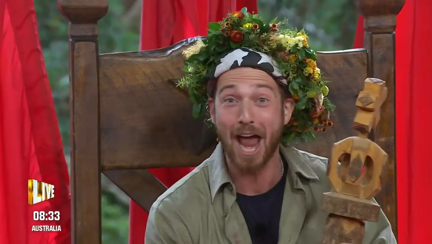 Sam was very excited as always (ITV)