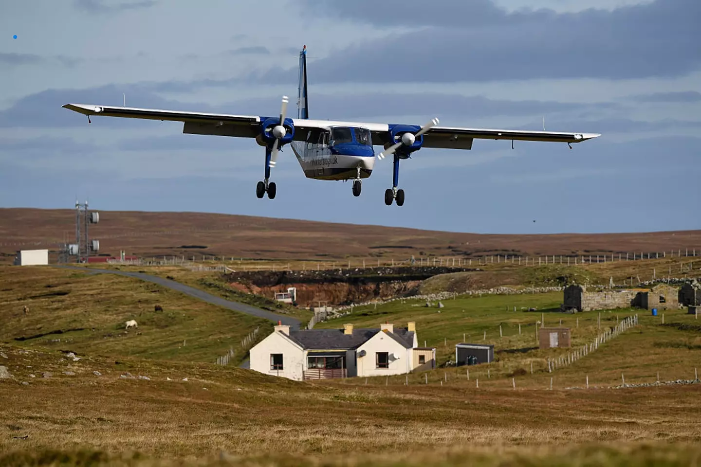 Flying to Foula is the quickest way to get there (Jeff J Mitchell/Getty Images)