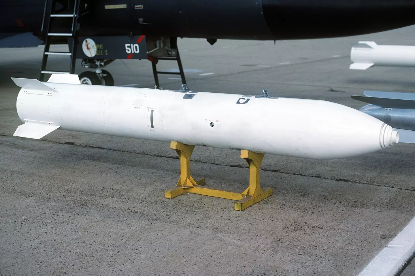 The B83 is the most powerful nuclear bomb the US has (U.S. Air Force/Master Sgt. Ken Hammond)