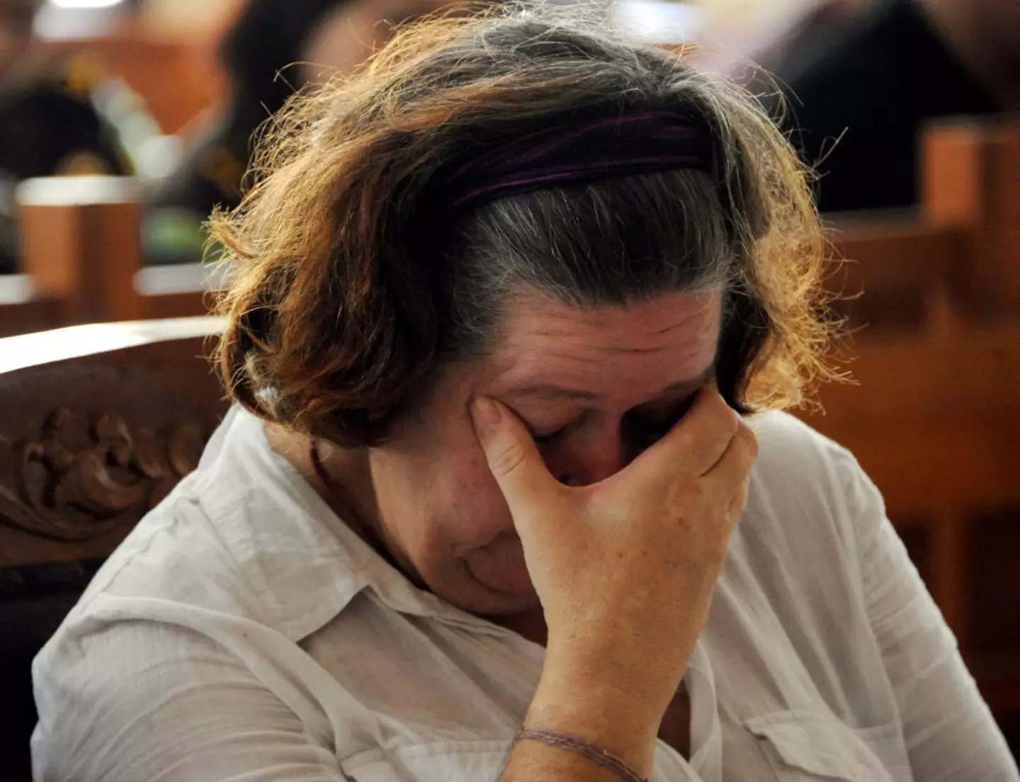 Sandiford claimed that she was smuggling it in to save her son after his life was threatened.