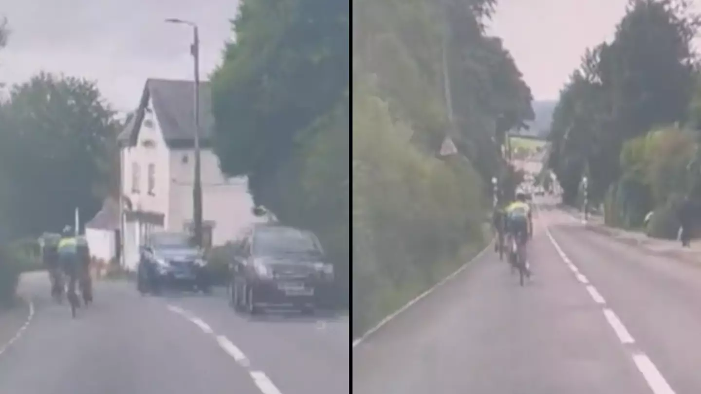 Police catch group of cyclists breaking speed limit but can't do anything about it