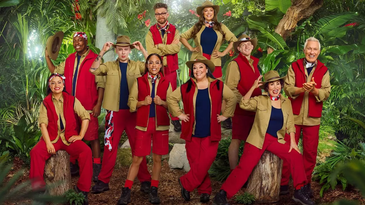 The dashing red blazers and khaki is not actually a fashion choice (ITV)