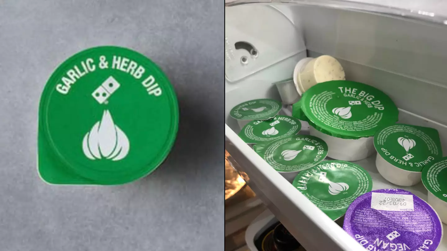 Domino's fans shocked by how many calories are in its garlic and herb dip as product is withdrawn
