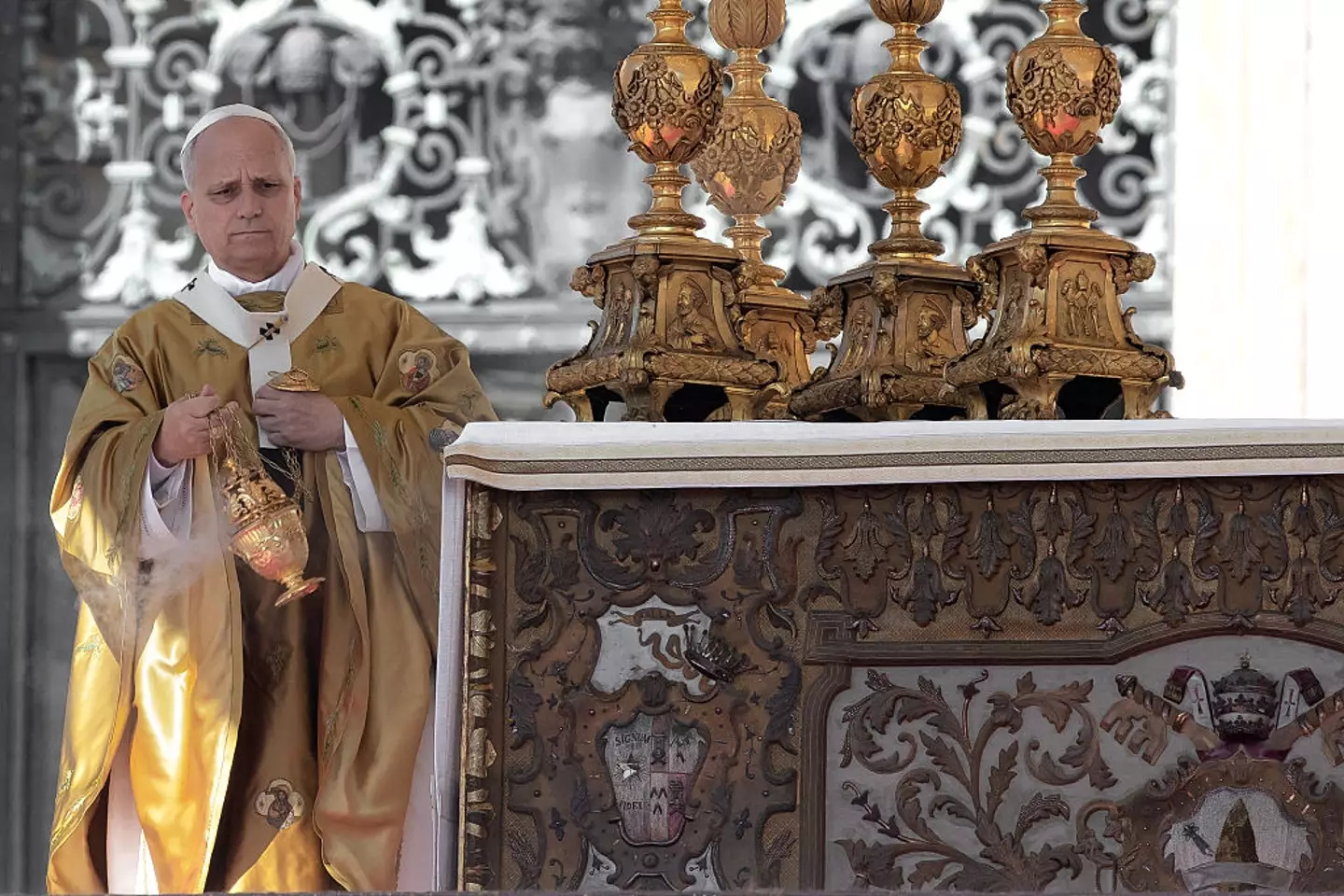 Pope Leo XIV canonised the 15-year-old on Sunday (MARIA GRAZIA PICCIARELLA/Middle East Images/AFP via Getty Images)