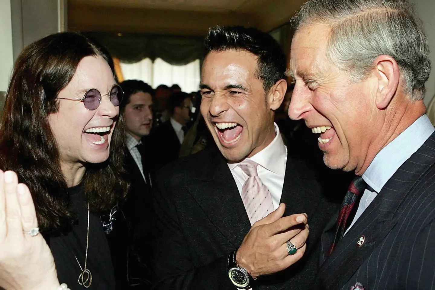 Ozzy Osbourne pictured with King Charles and Chico in 2006 (Cathal McNaughton-Pool/Anwar Hussein Collection/Getty Images)