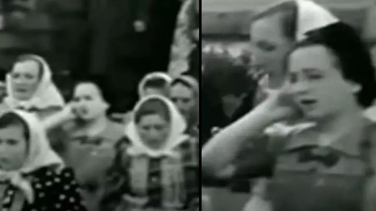 Film from 1937 ’proves time travel’ as woman 'talks into mobile phone', conspiracy theorists claim