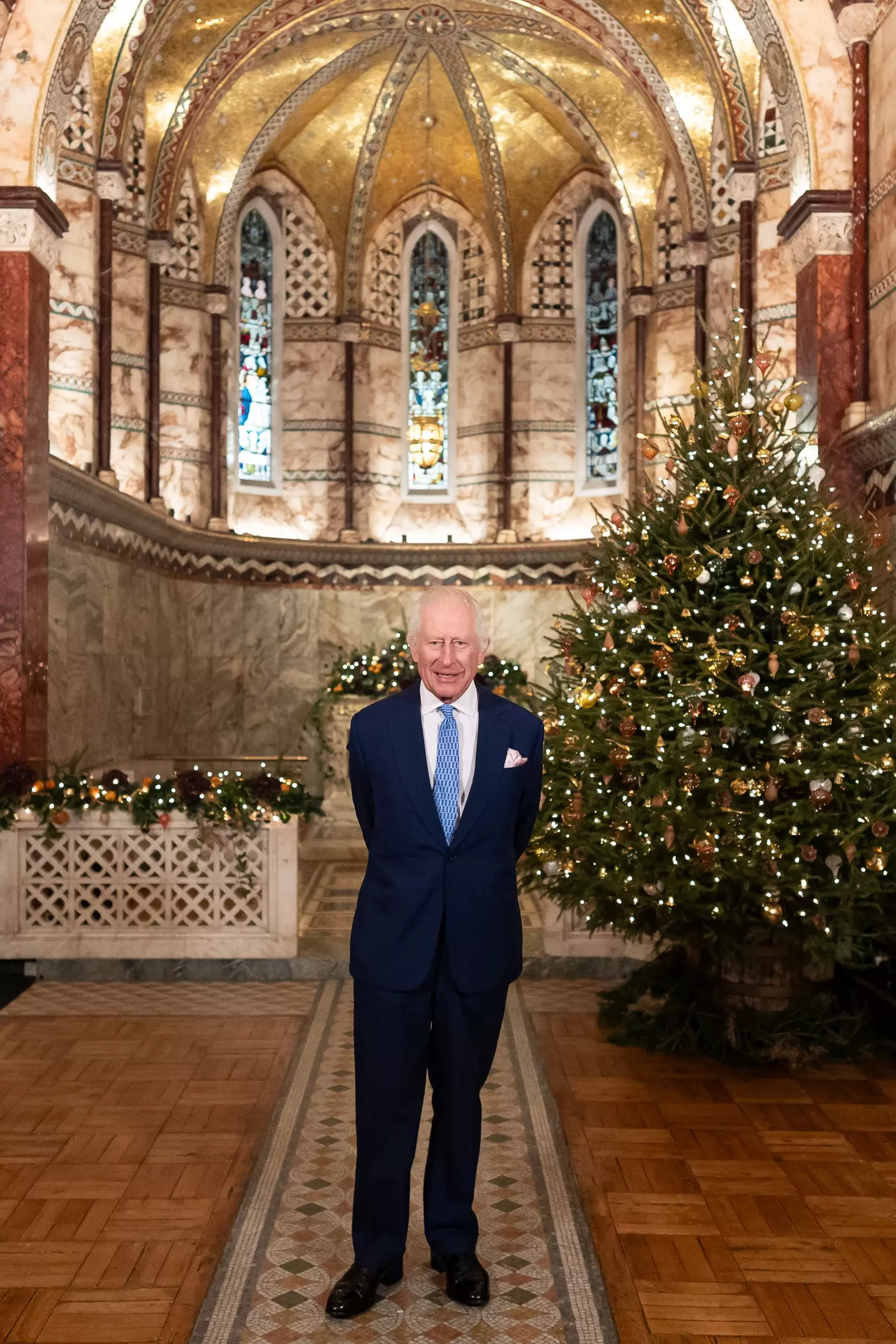 This year's speech will take place in a chapel. (Aaron Chown/PA Wire)