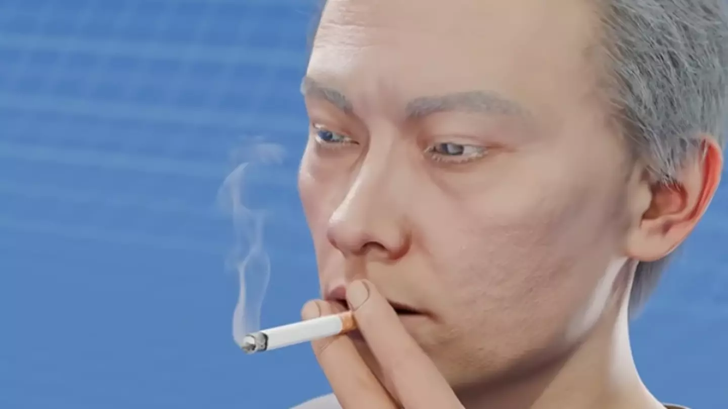 Simulation shows sobering reality of what happens to your body when you smoke