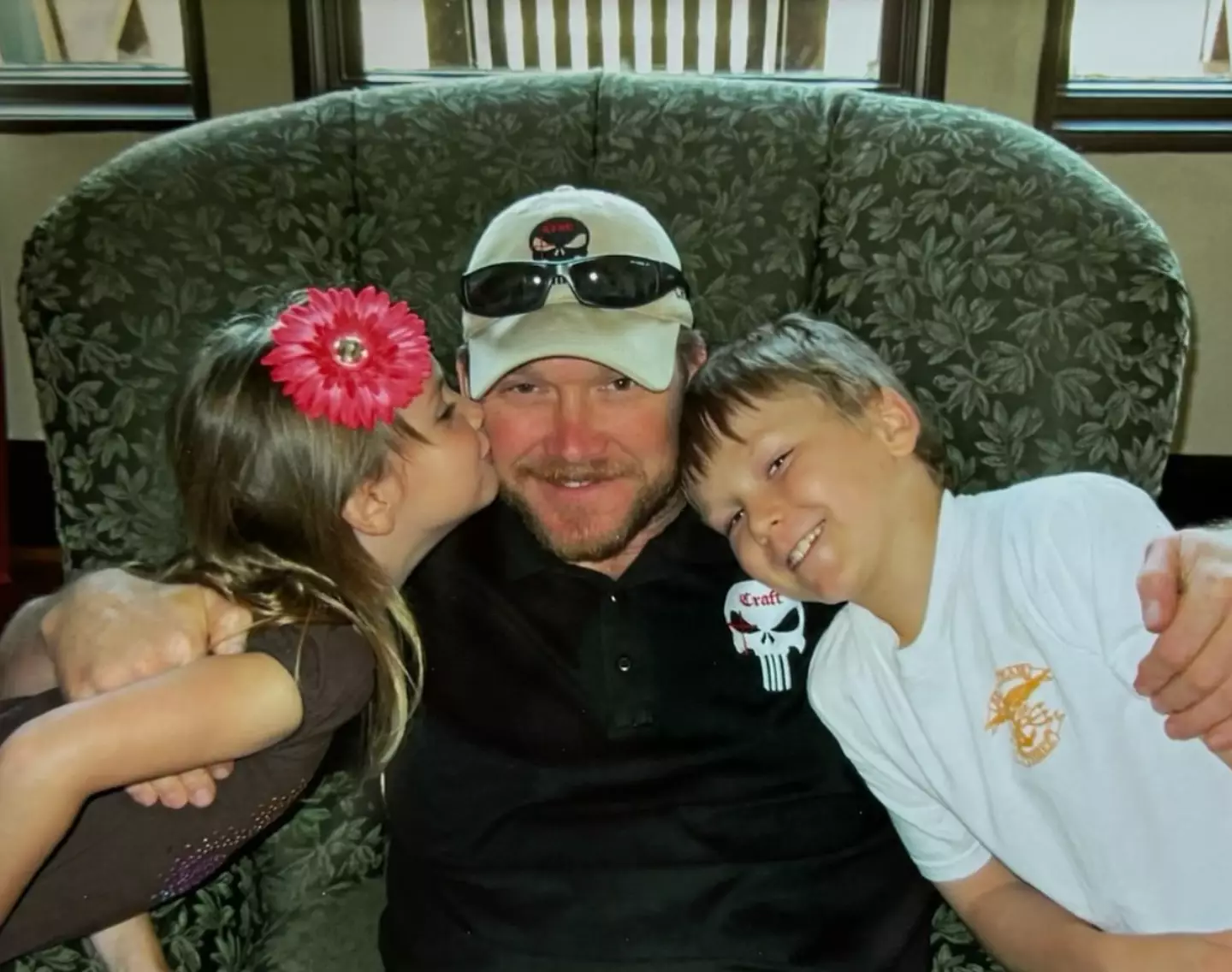 The kids with Chris Kyle. (Instagram/@tayakyle)