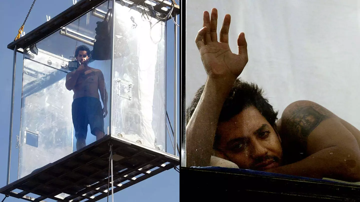 David Blaine was unable to do a simple human task after spending 44 days in a box in London