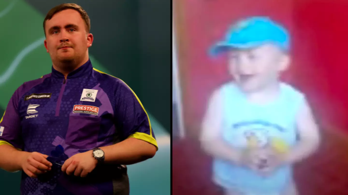 16-year-old Luke Littler proves he’s always been playing darts as video of him as toddler goes viral