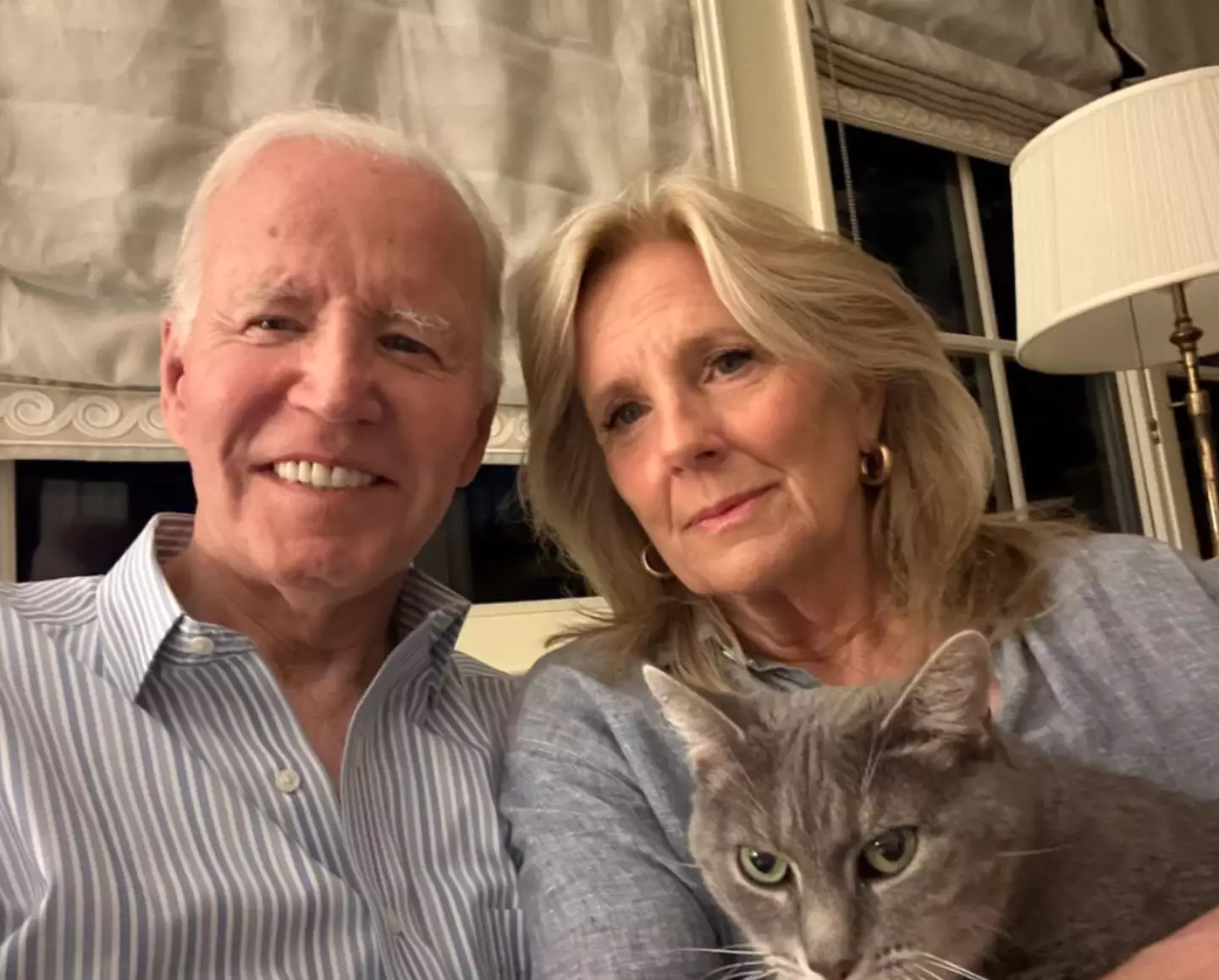 Biden shared a selfie with Jill in his post today. (X / JoeBiden)