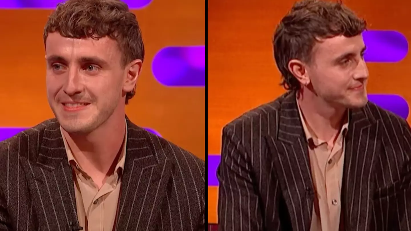 Paul Mescal causes outrage by not wearing a poppy on Graham Norton show