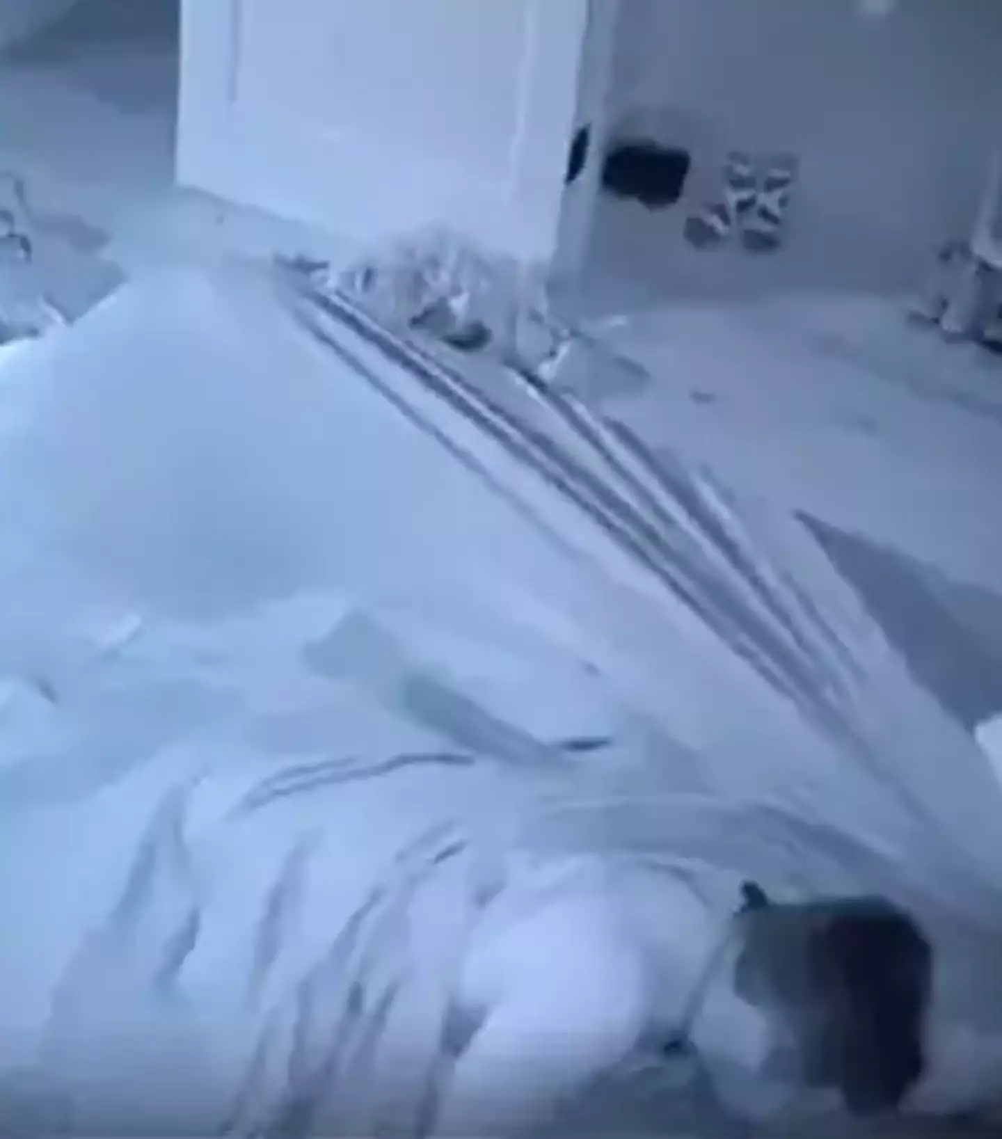 His then girlfriend was caught filming with another women.