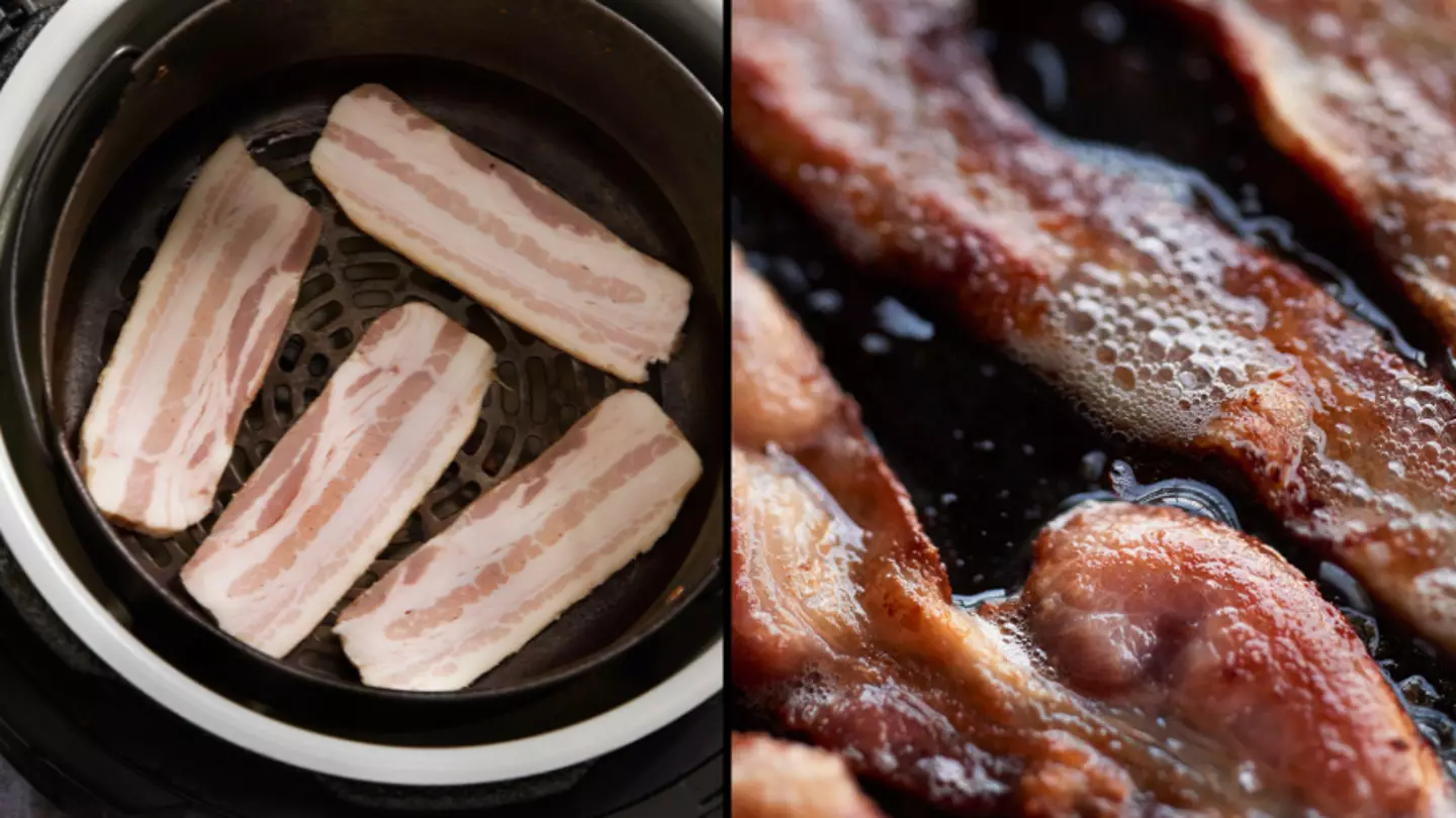 Warning issued to anyone who cooks bacon in an air fryer