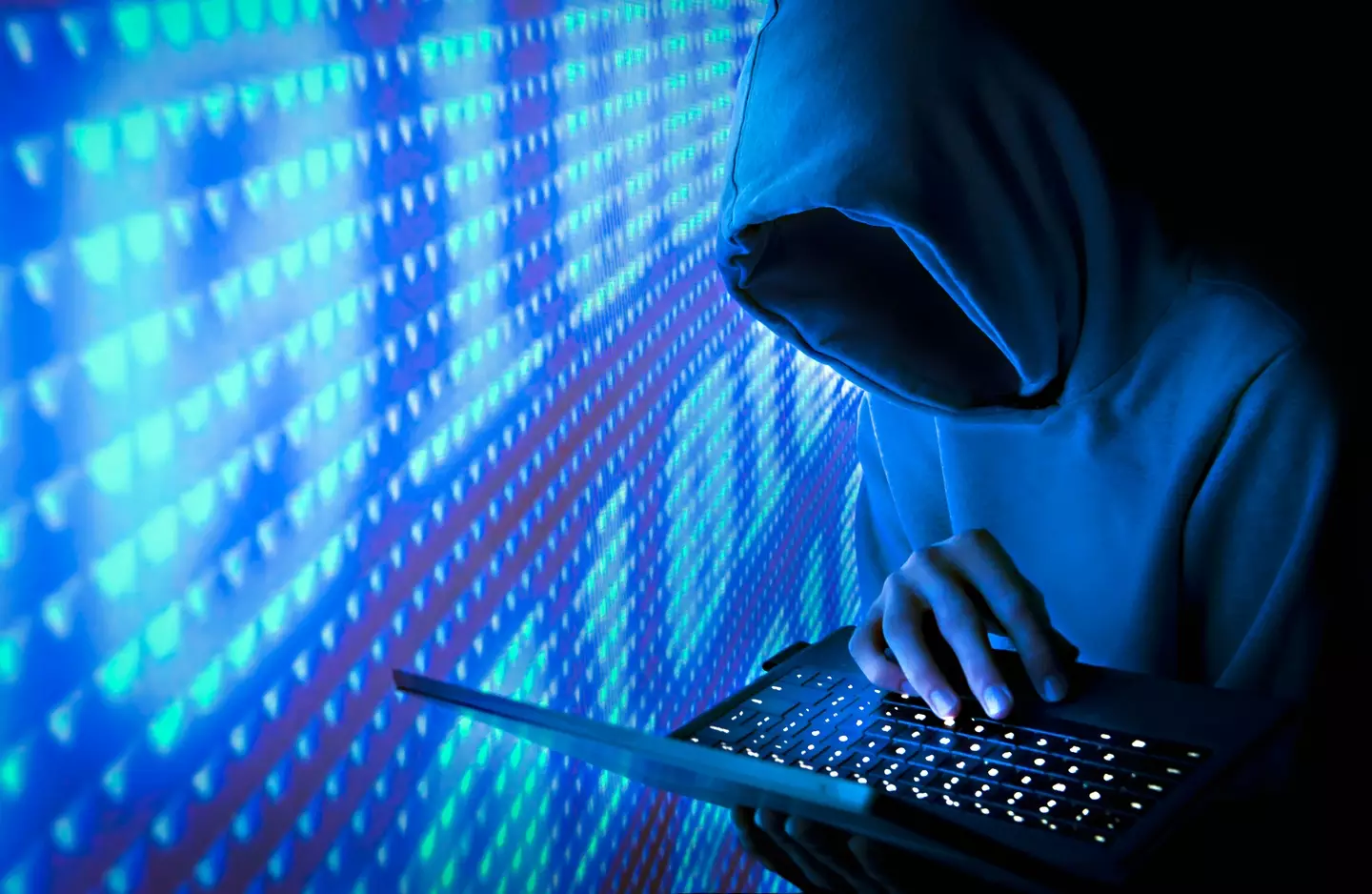 What a lot of people seem to think the average dark web user looks like. (Getty Stock Images)
