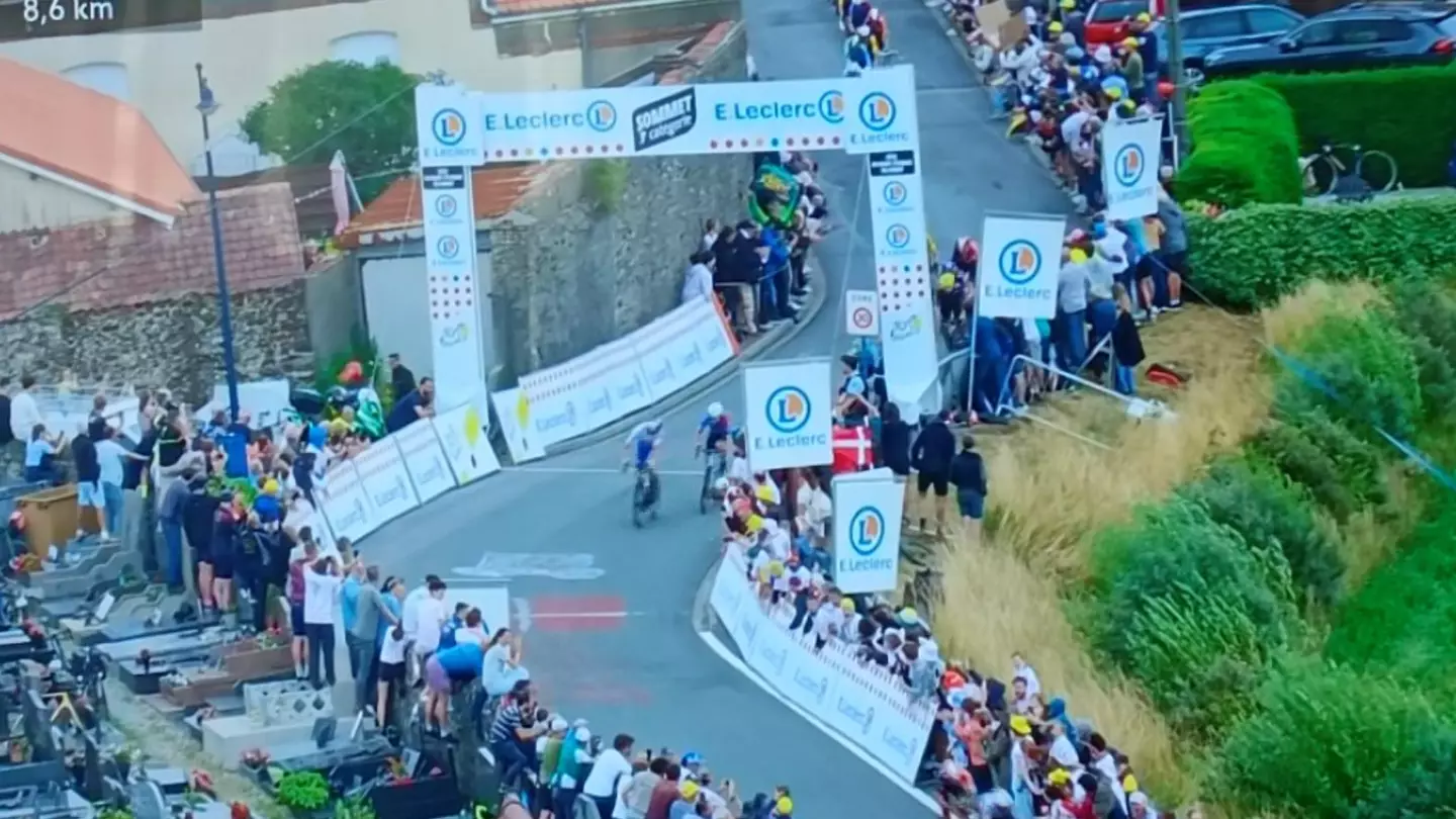 Tour de France viewers shocked at 'disgraceful' way spectators got vantage point of the riders
