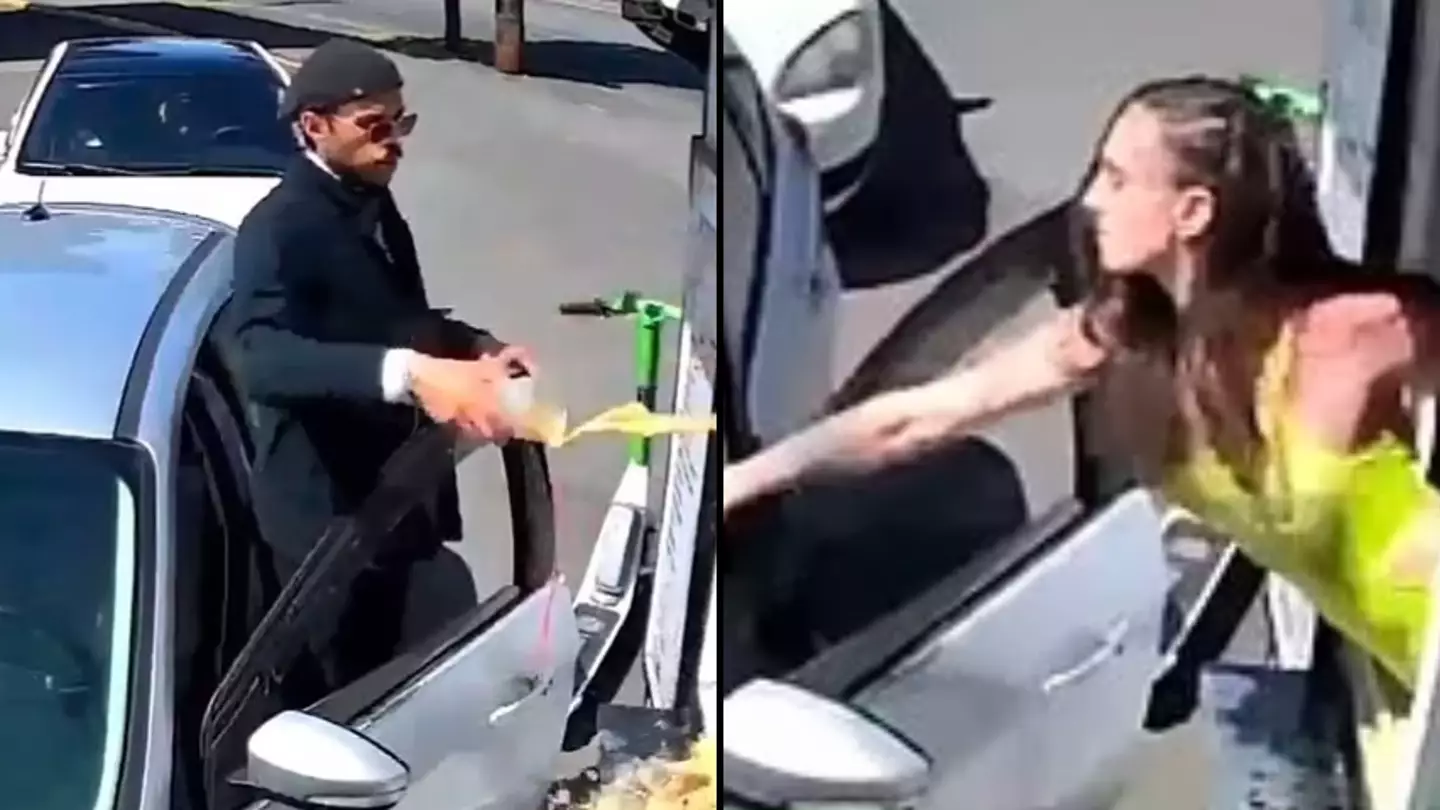 Bikini barista gets controversial revenge after angry customer throws coffee at her