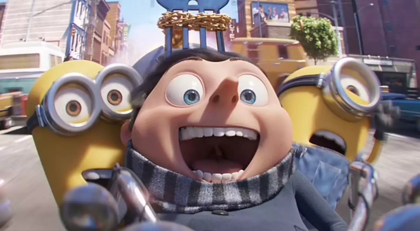 Minions: Rise of Gru debuted at number three at the Chinese Box Office last week.