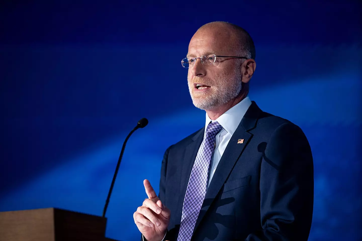 Brendan Carr played a huge role in Kimmel's suspension (Al Drago/Bloomberg via Getty Images)