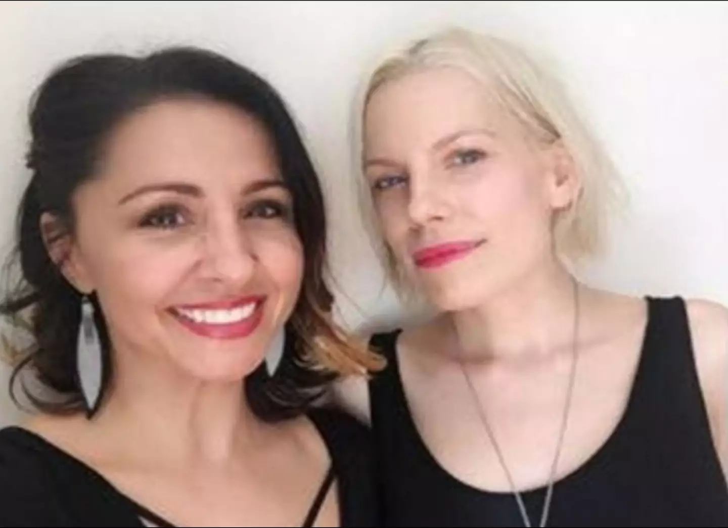 Boyer (left) and Kochan (right) hosted the Dying For Sex Podcast together (Dying For Sex Podcast)