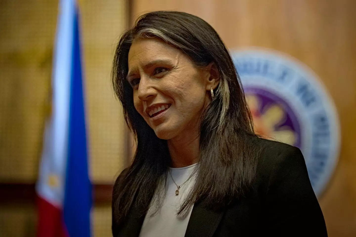 Tulsi Gabbard posted the video on Twitter (Ezra Acayan/Getty Images)