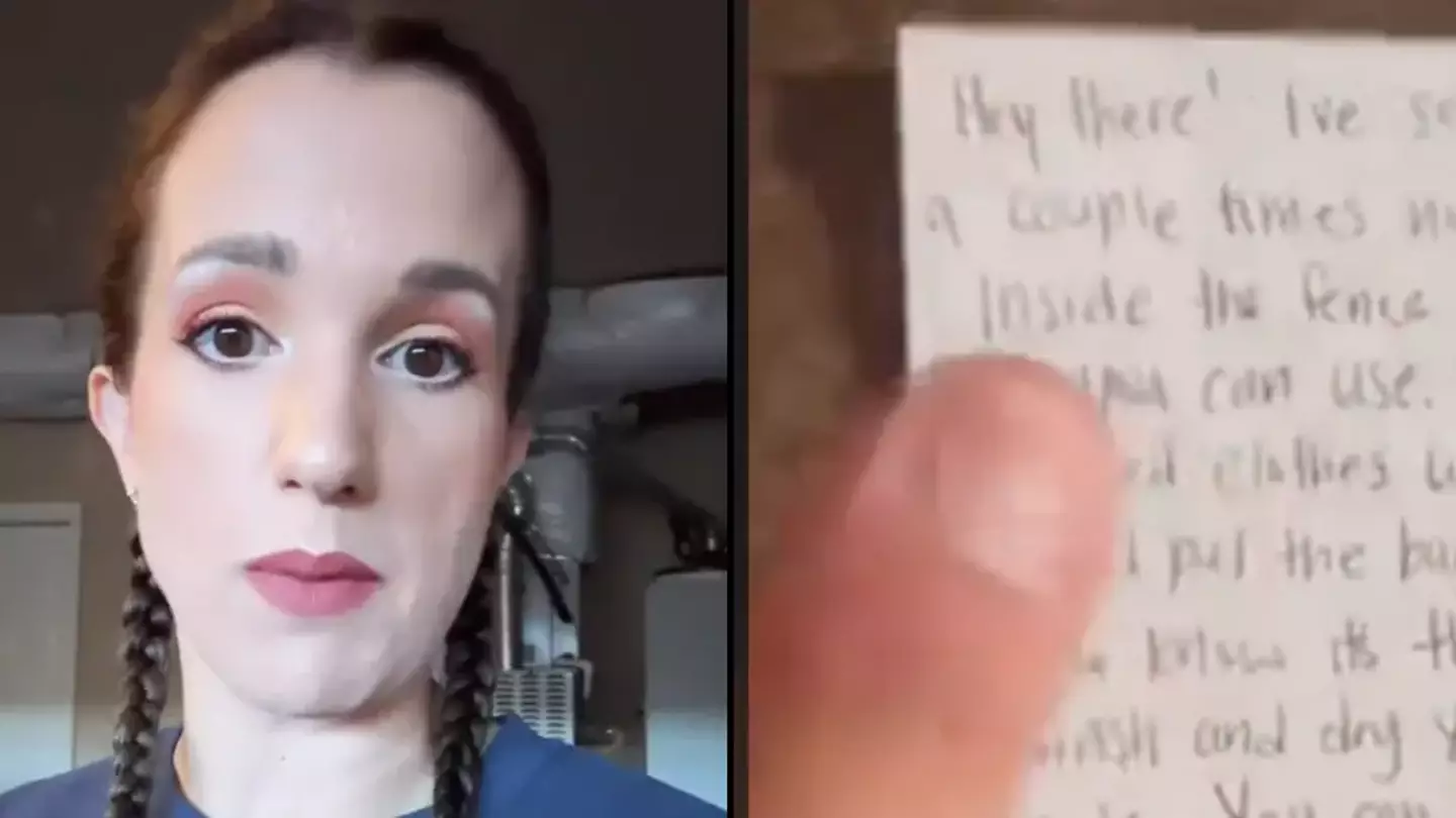 Woman praised for way she responded after seeing homeless teenager sleeping in her garden