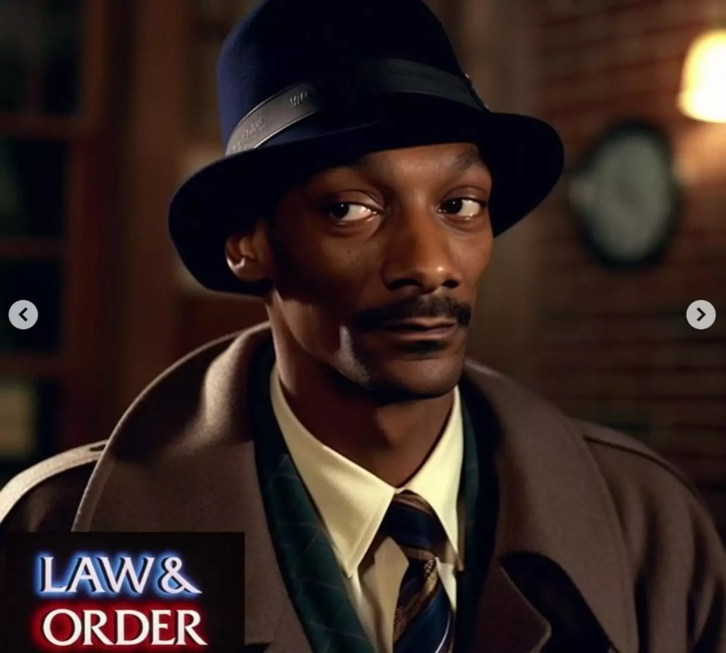 Snoop Dogg is looking suave in that suit, maybe someone should offer to make him a TV detective after all?