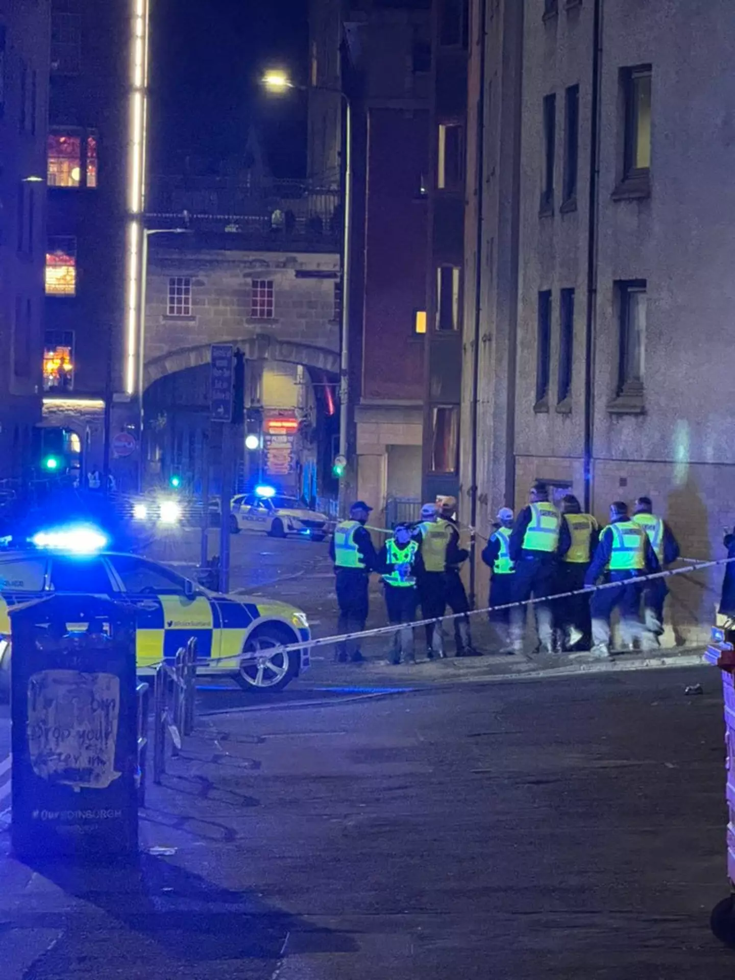 A man, 74, in Edinburgh was fatally struck by a bus, police has said (PA wire)