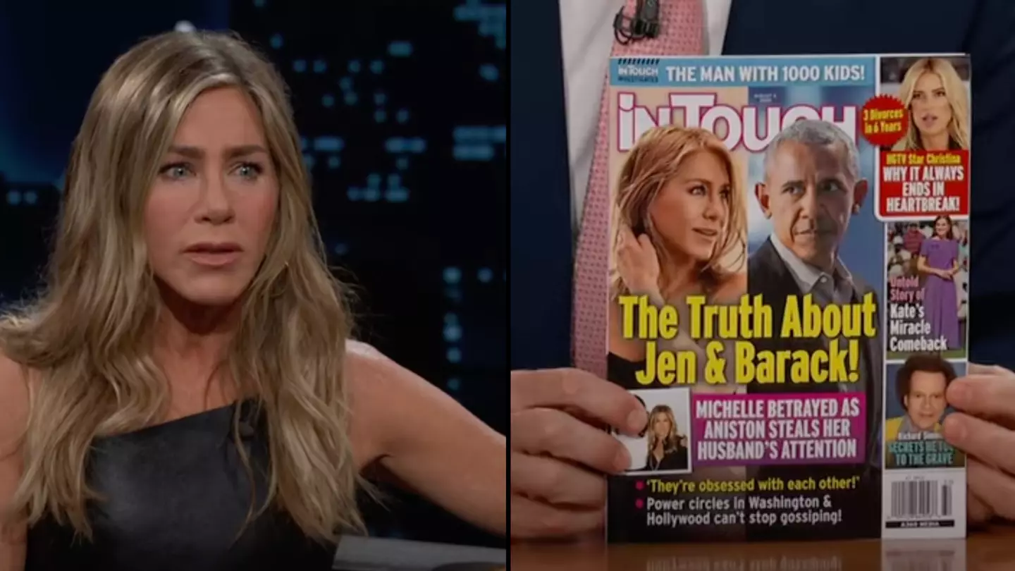 Jennifer Aniston sets the record straight on rumour she had affair with Barack Obama