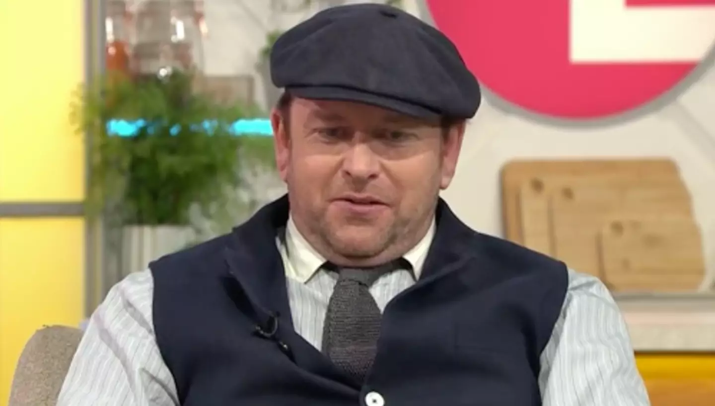 James Martin appeared on Lorraine today. (ITV)