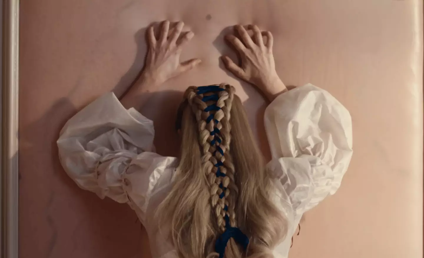 This certainly doesn't look like a dilapidated cottage on the Yorkshire moors in the late 18th century (Warner Bros)