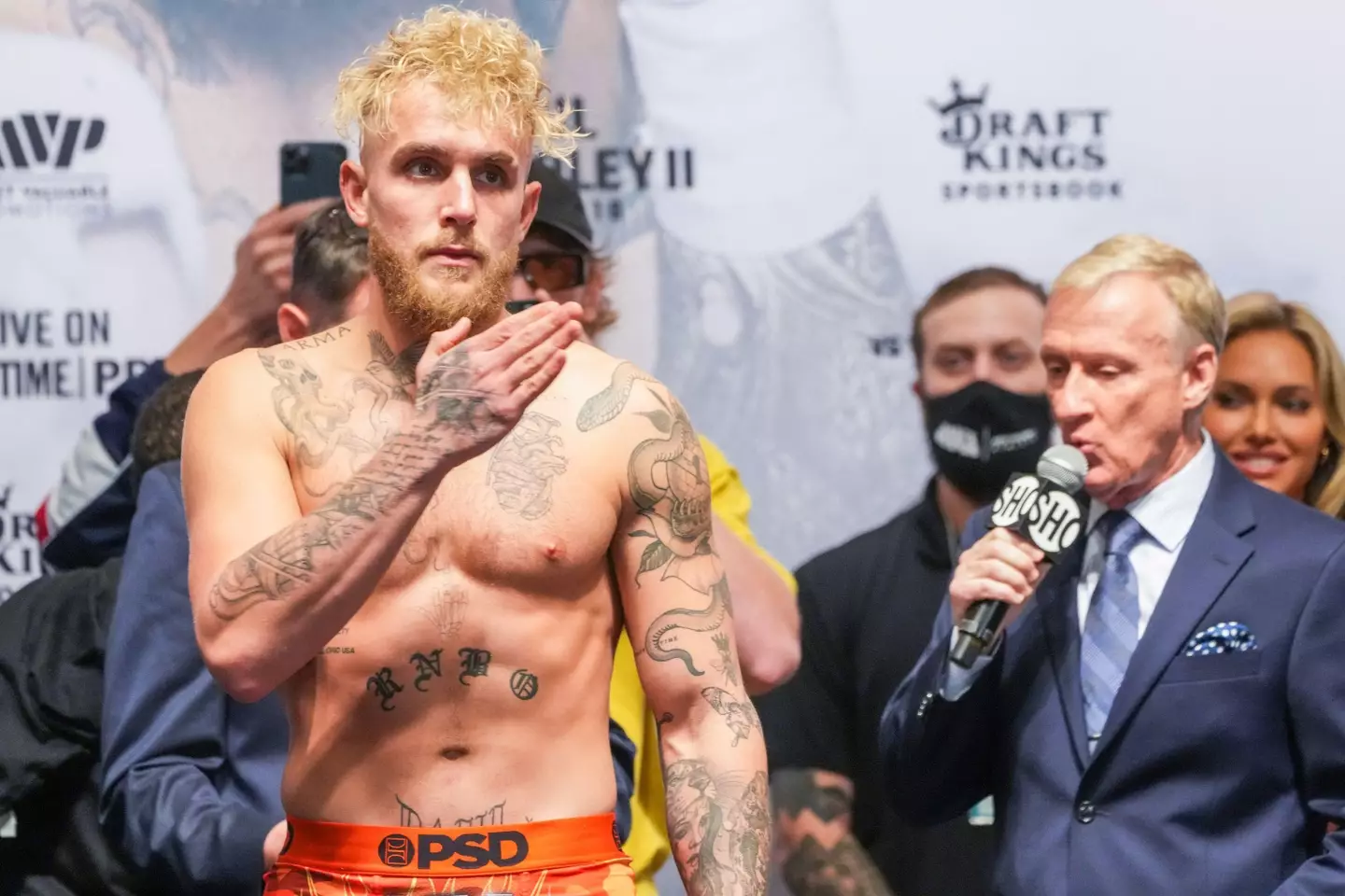 Jake said he knows the fight would draw big money.