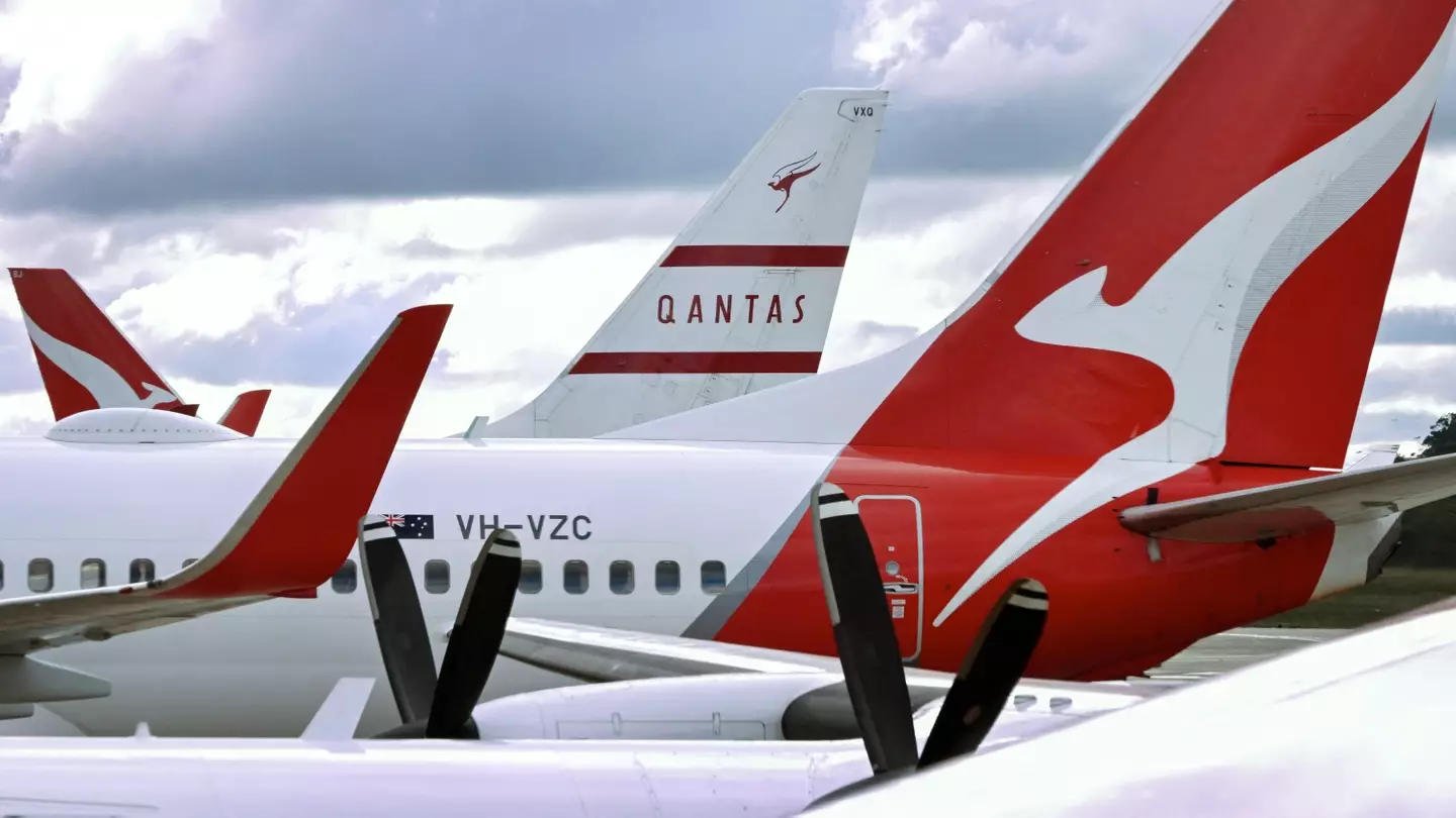 Her cousin has since revealed Manpreet's final words before she boarded the Qantas flight (WILLIAM WEST/AFP via Getty Images)