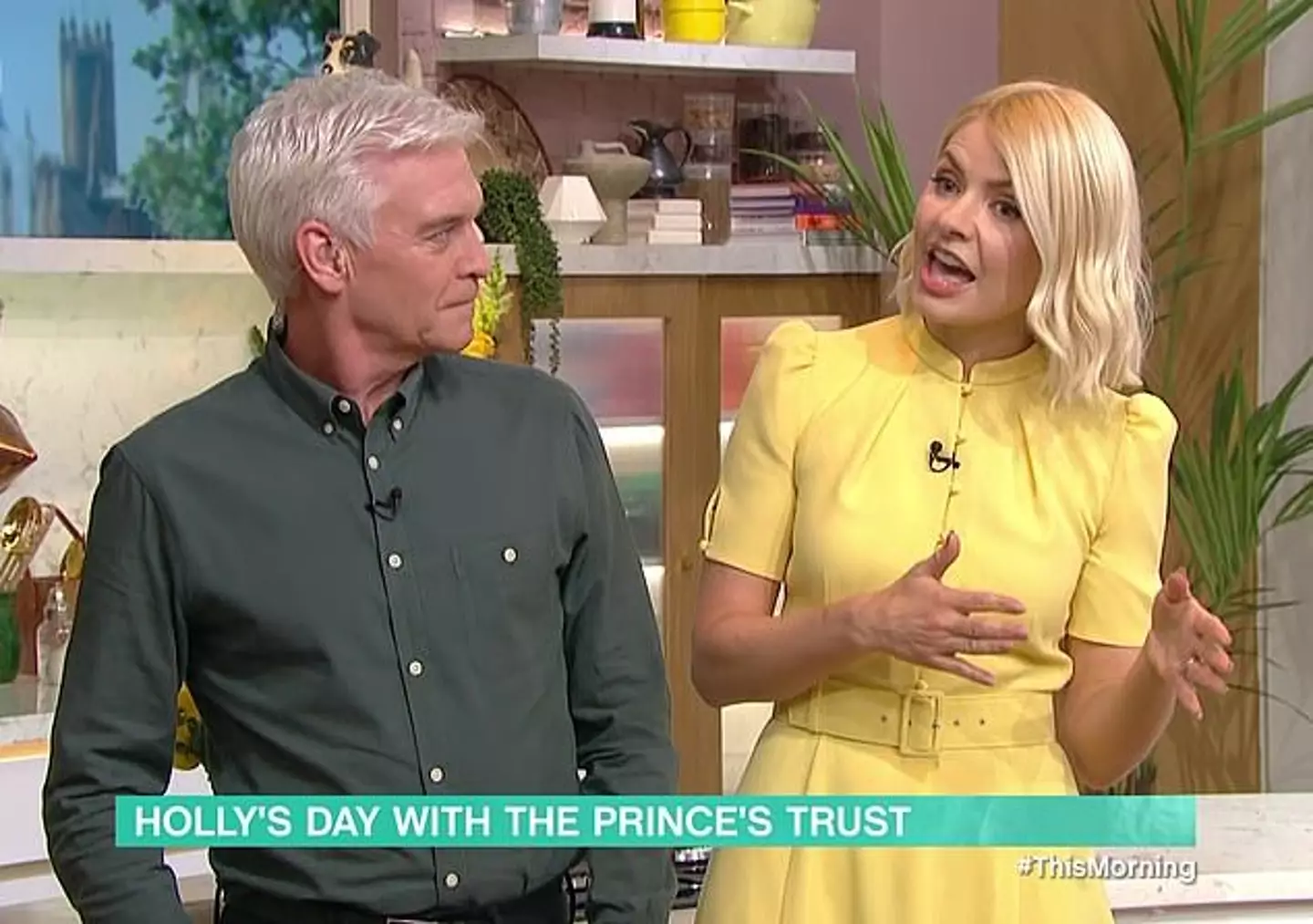 This Morning viewers think they spotted an awkward dig in today's show.